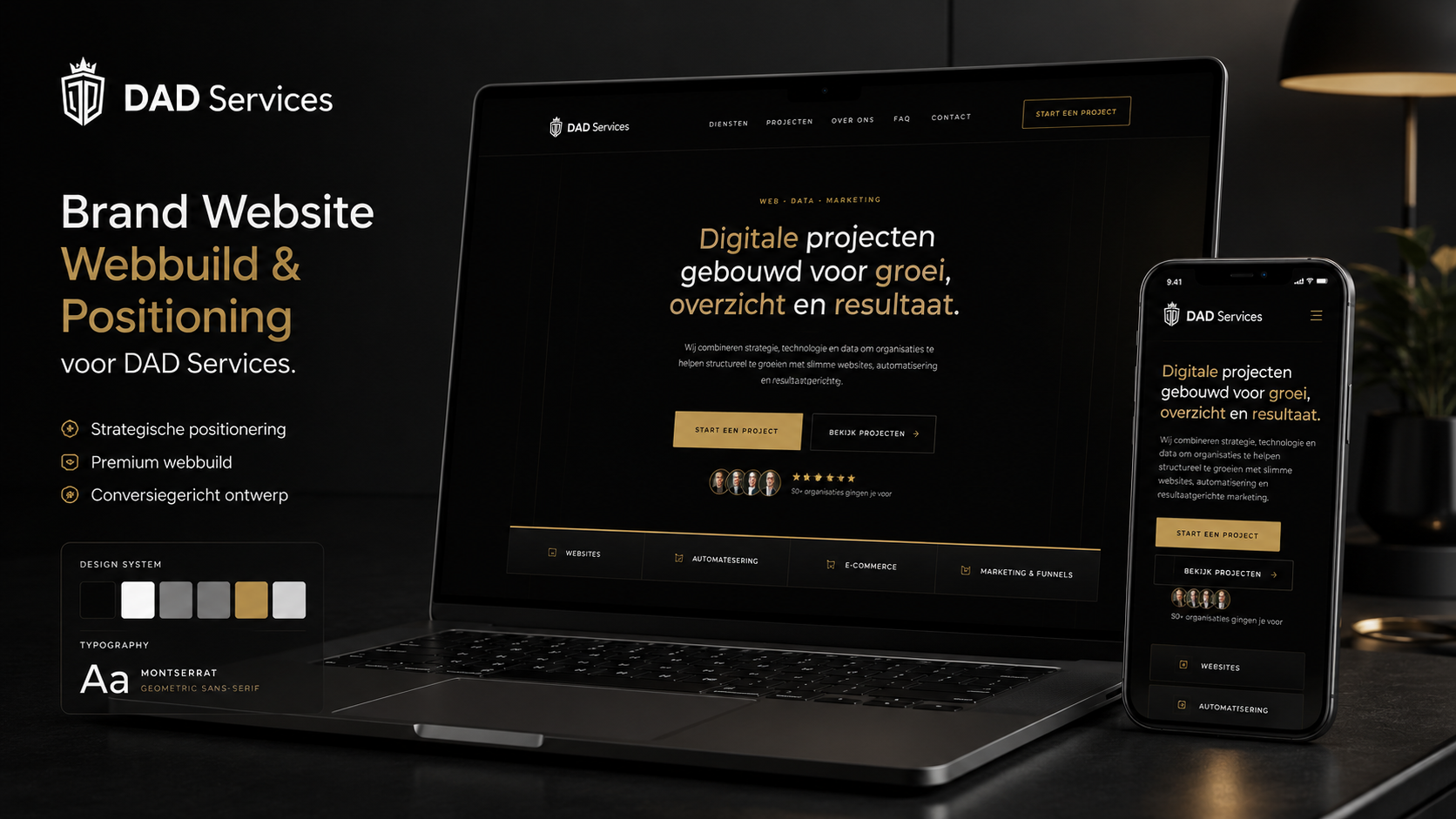 Brand Website DAD Services